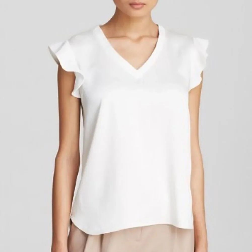 HP🔥 KATE SPADE  | Satin Crepe Flutter Sleeves Blouse